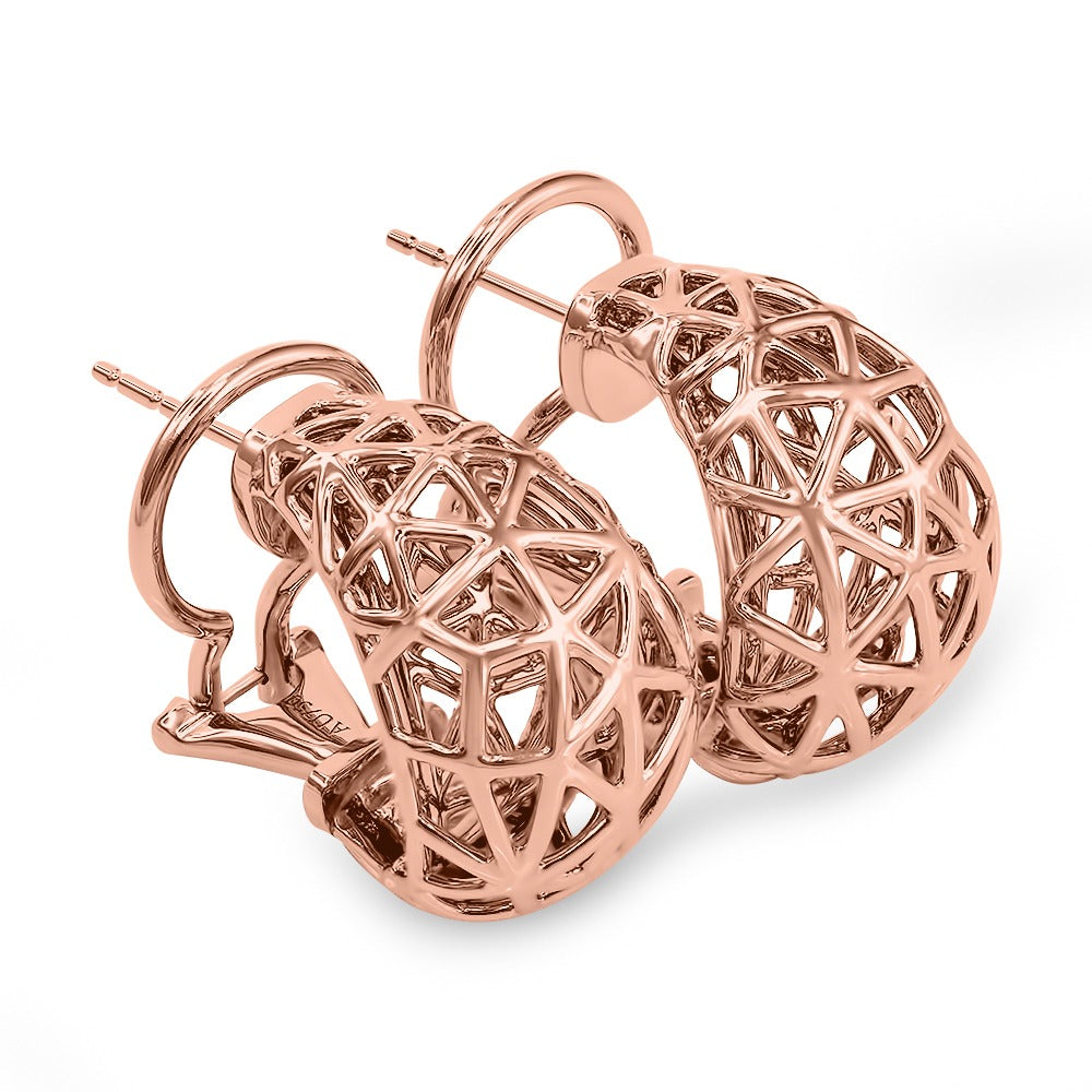 THE NEST EARRINGS 18KRG