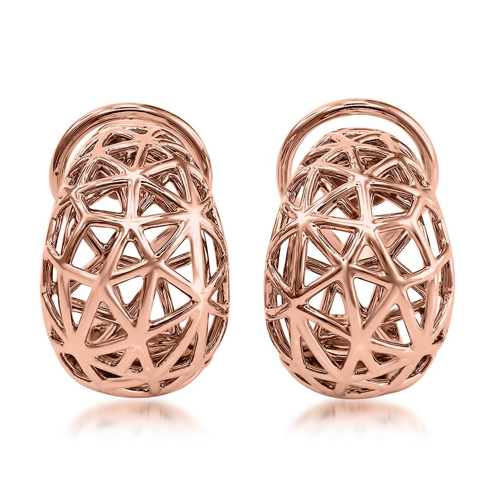 THE NEST EARRINGS 18KRG